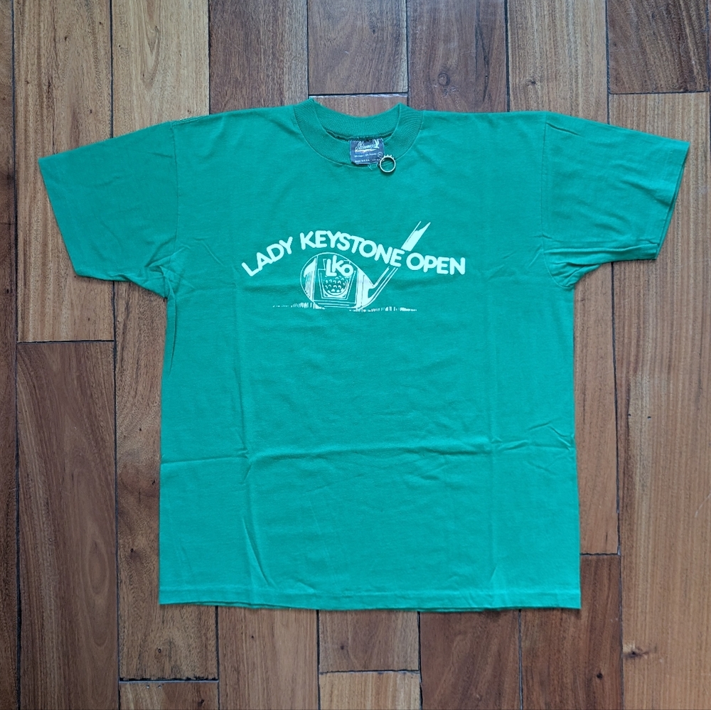 Lady Keystone Open Vintage Golf T-shirt (XL)